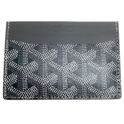 porte carte goyard femme|porte carte maison Goyard.